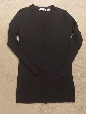 🦋3/$30 Pria cable knit black cardigan